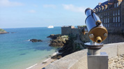 Brittany Ferry leaving St Malo for Portsmouth - 10.45am