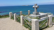 Grave of François René de Chateaubriand - the famous poet and writer